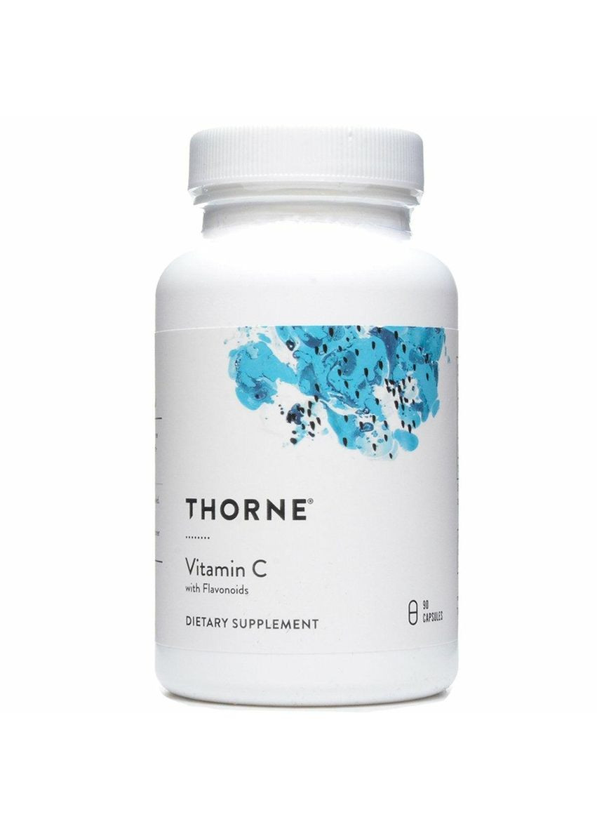 Витамин С с биофлавоноидами, Vitamin C, Thorne, 90 капсул Thorne Research (362372309)