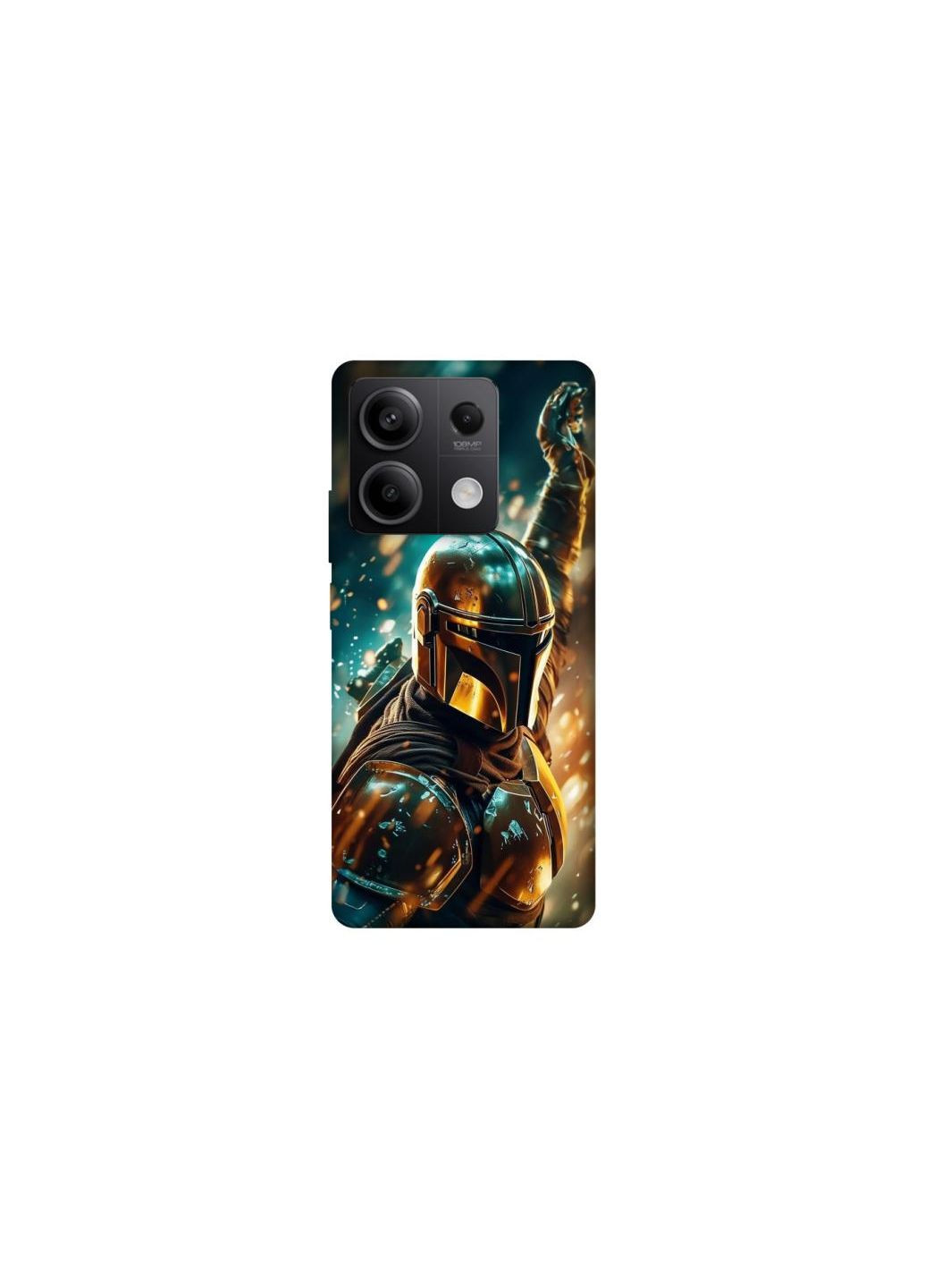 Чехол на Xiaomi Redmi Note 13 5G Mandalorian v2 Frontalka (354186403)
