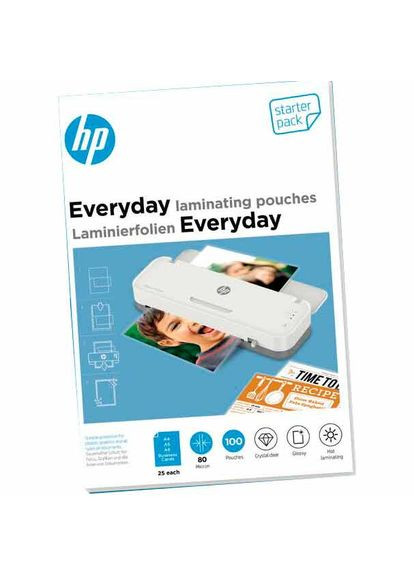 Пленка для ламинирования Everyday Laminating Pouches 60x95 80 мкм 100 шт (9158) HP (357210039)