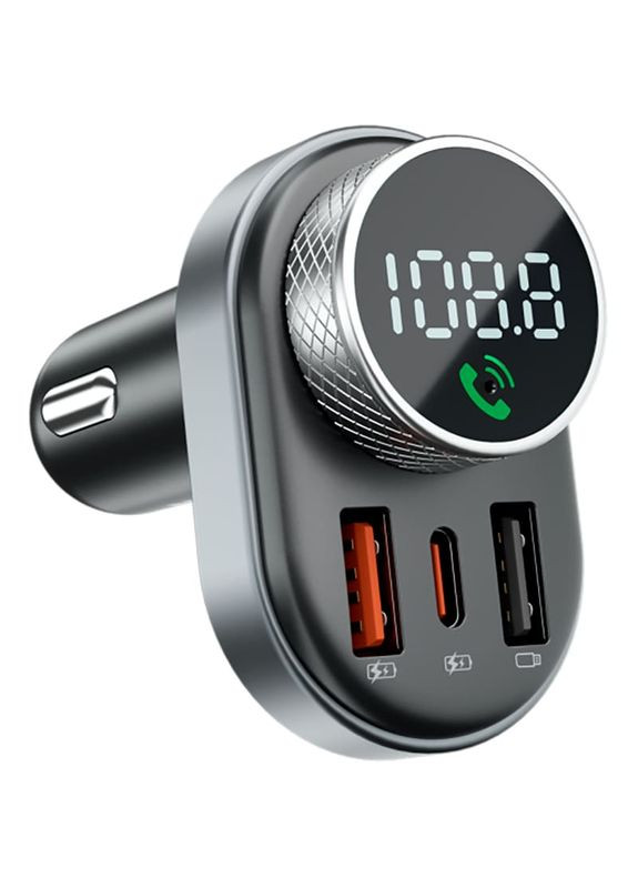 FM-трансмітер Sound Link 30W (PD+QC3.0) Type-C+USB Black (FMSL30110001) Proove (316116405)