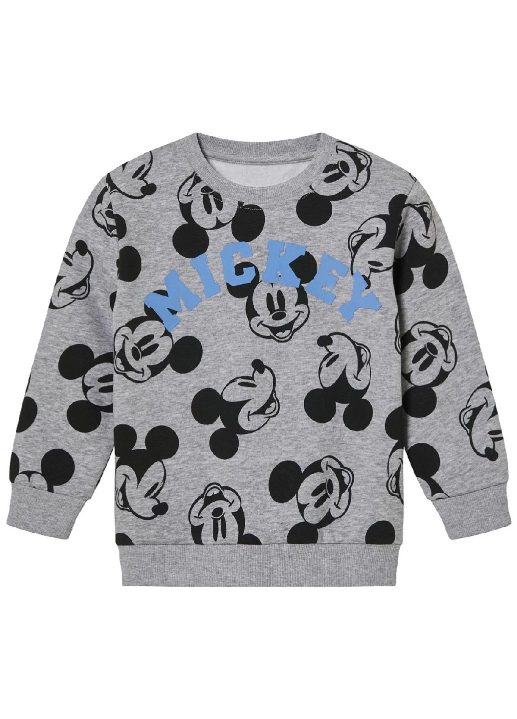 Lupilu світшот на флісі персонажі сірий повсякденний трикотаж з начосом