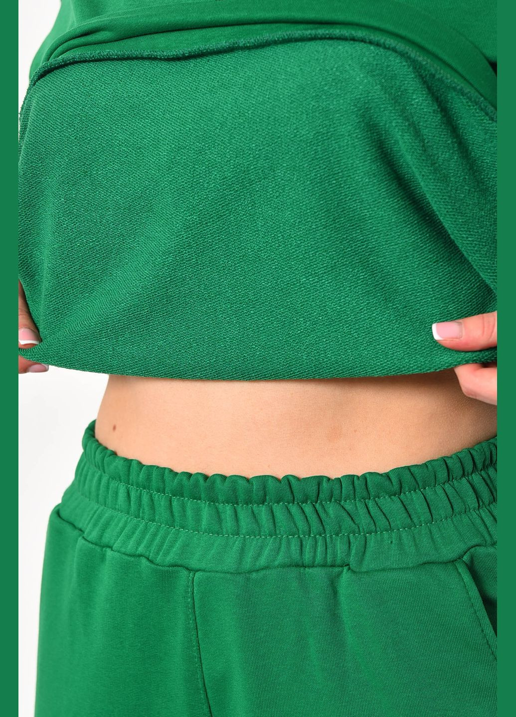 Спортивный костюм женский зеленого цвета Let's Shop (285692255)