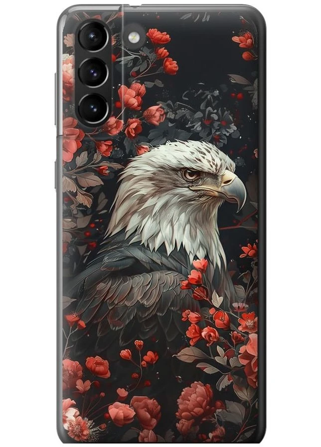 2D пластиковый чехол 'Цветочный страж' для Endorphone Samsung Galaxy S21 Plus (291131958)
