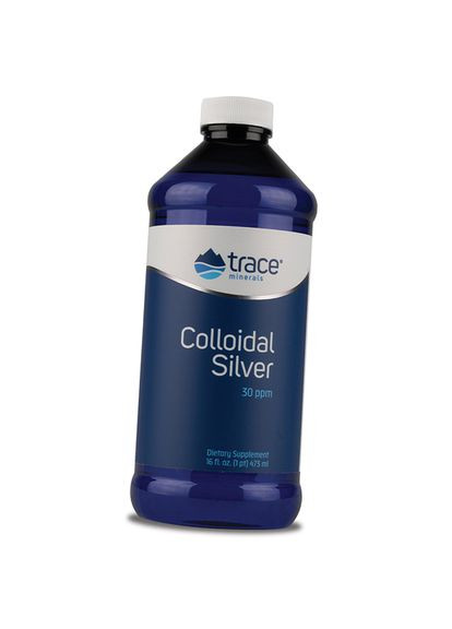 Коллоидное Серебро, Colloidal Silver 30, Trace Minerals 475мл (72474003) Trace Minerals Research (322725619)