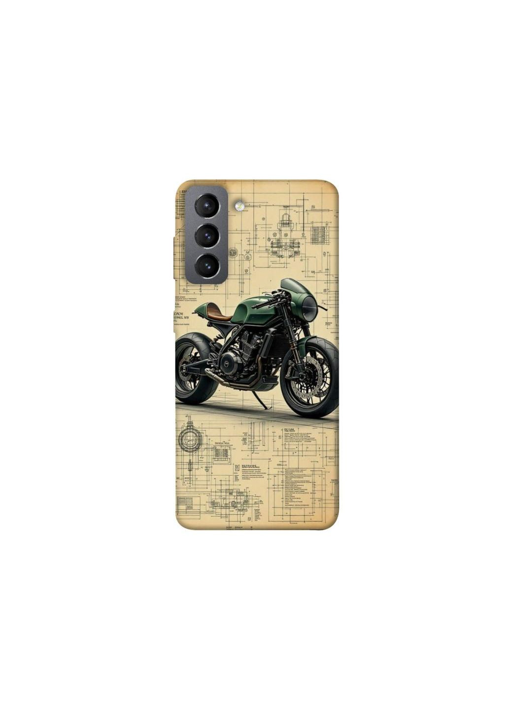 Чохол на Samsung Galaxy S21 FE Bike model Frontalka (354205129)