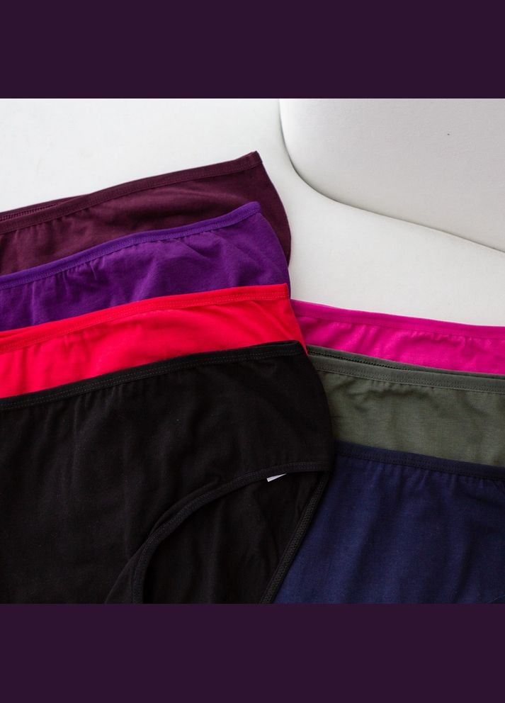 Набор женских трусиков неделька батал - 7 шт Nicoletta (303617397)