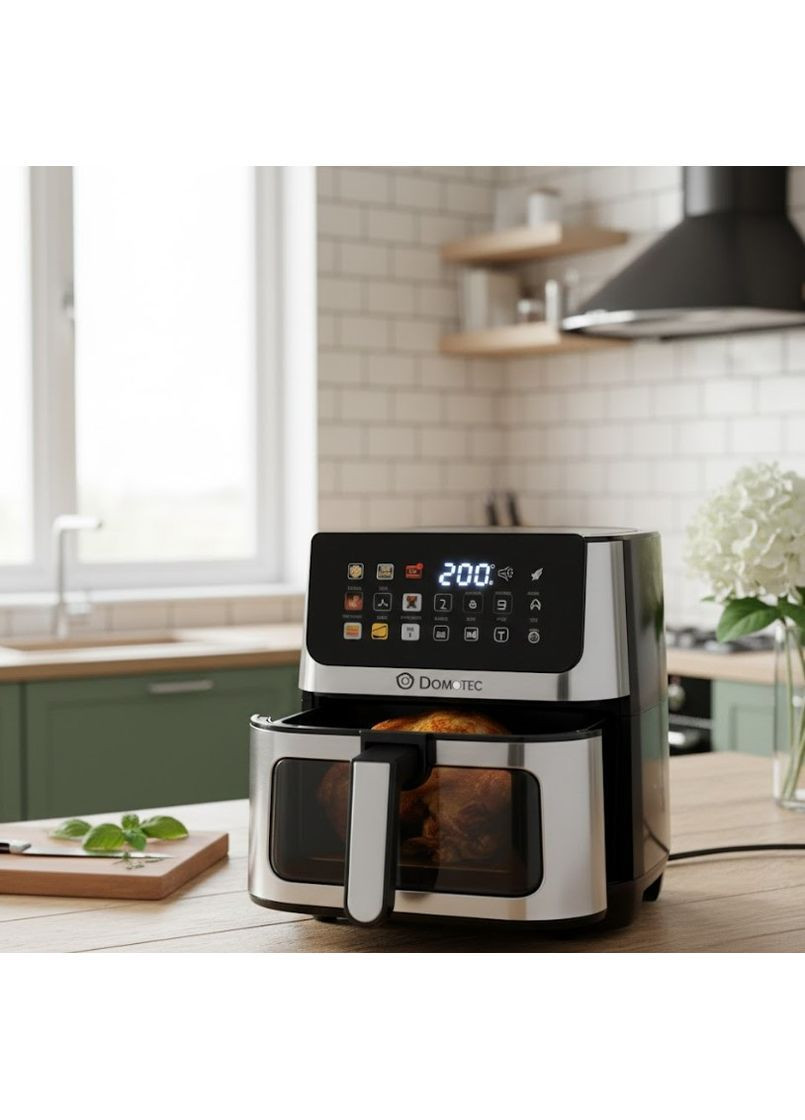 Аерофритюрниця Air Fryer MS-3224 сенсорне керування 12 л 4500W (2104618931) Domotec (372639281)