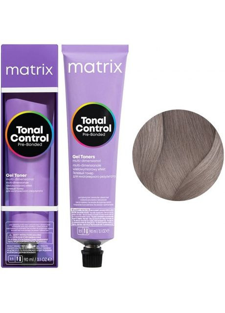 Кислотный тонер краска для волос Tonal Control Pre-Bonded Acidic Gel Toner 8Р Светлый перламутровый Matrix (292736127)