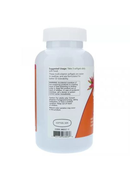 Вітаміни для жінок Єва (Eve Softgels), 90 капсул Now Foods (299899396)