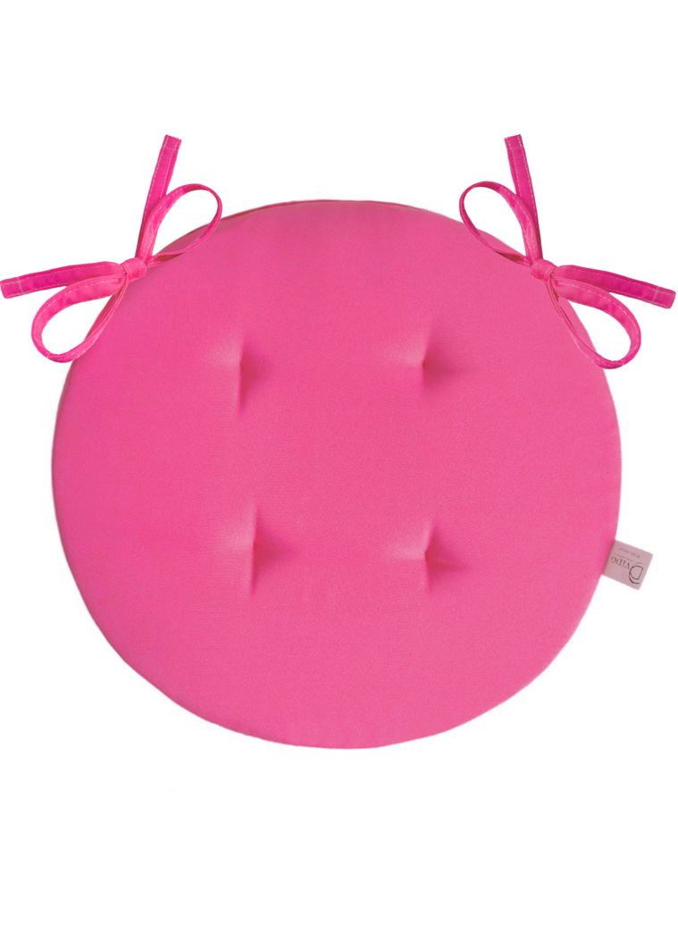 Подушка на стул и кресло Ø 30х2 см розовый No Brand (324831315)