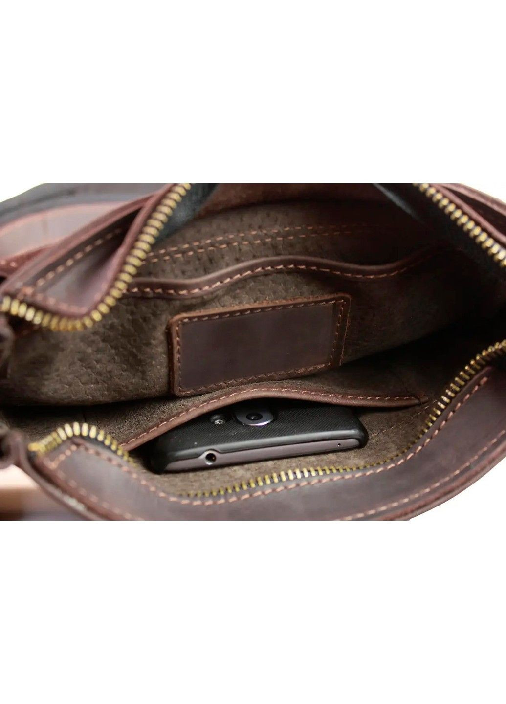 Шкіряна чоловіча сумка S Plus FREESKIN (301648284)