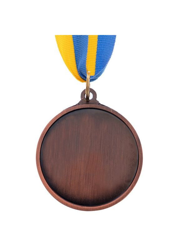 Заготовка медалі спортивної зі стрічкою SKILL d-5см C-4845 (метал, 25g, 3-бронза) SP-Sport (370139976)