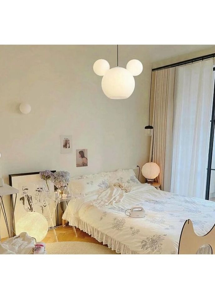 Люстра підвісна на 3 лампочки 26802 Білий 40-200х30х44 см. Sunnysky (335974801)