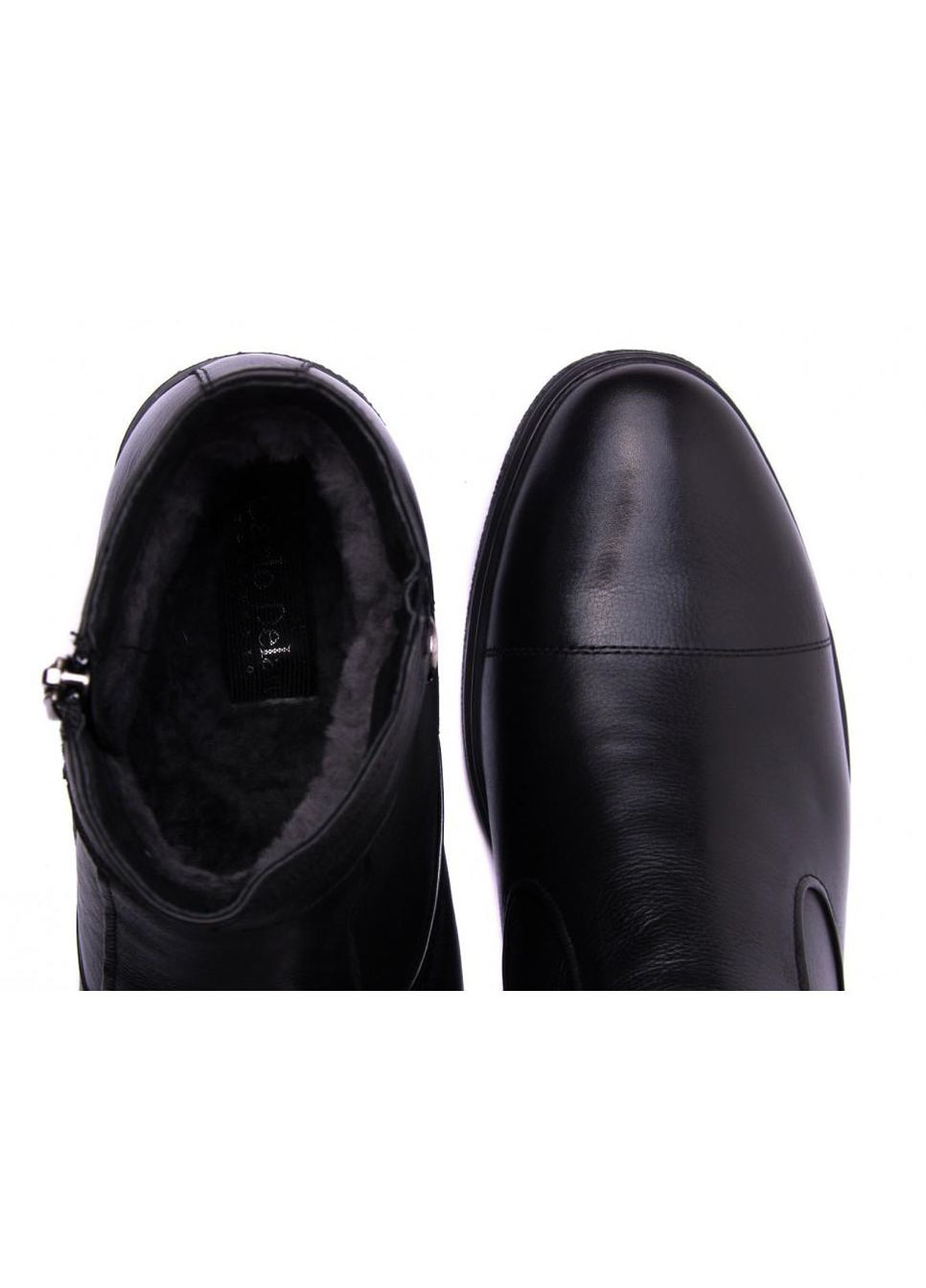 Черные зимние ботинки 7144127 цвет черный Carlo Delari
