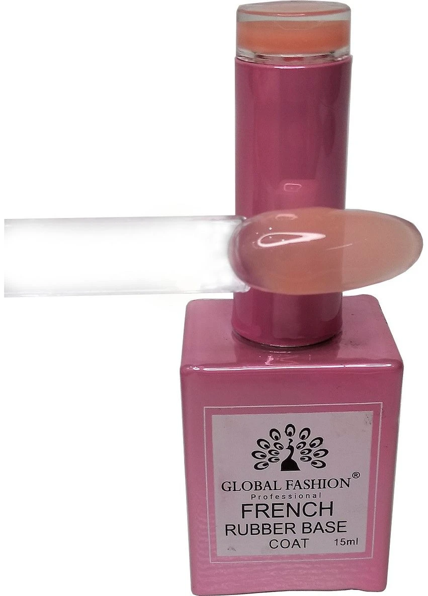 Камуфлирующая база Global Rubber Base 15м FRENCH №02 Global Fashion (297922744)