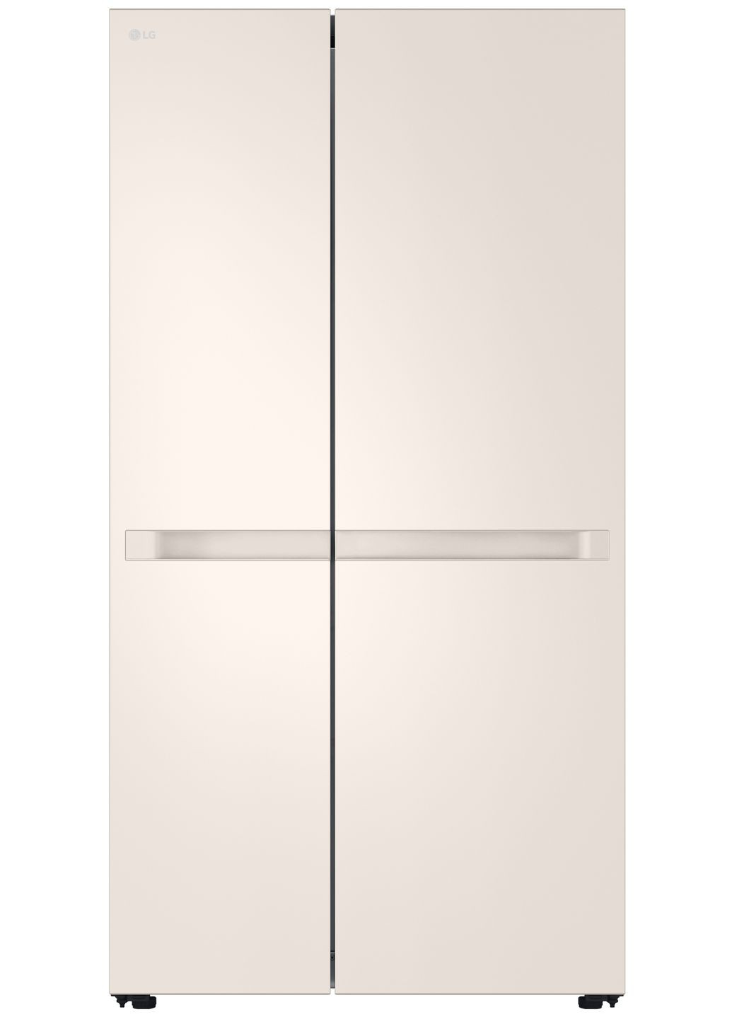 Холодильник SBS, 179x91х74, холод.отд.422л, мороз.отд.-236л, 2дв., А+, NF, инв., диспл внутр., бежевый LG