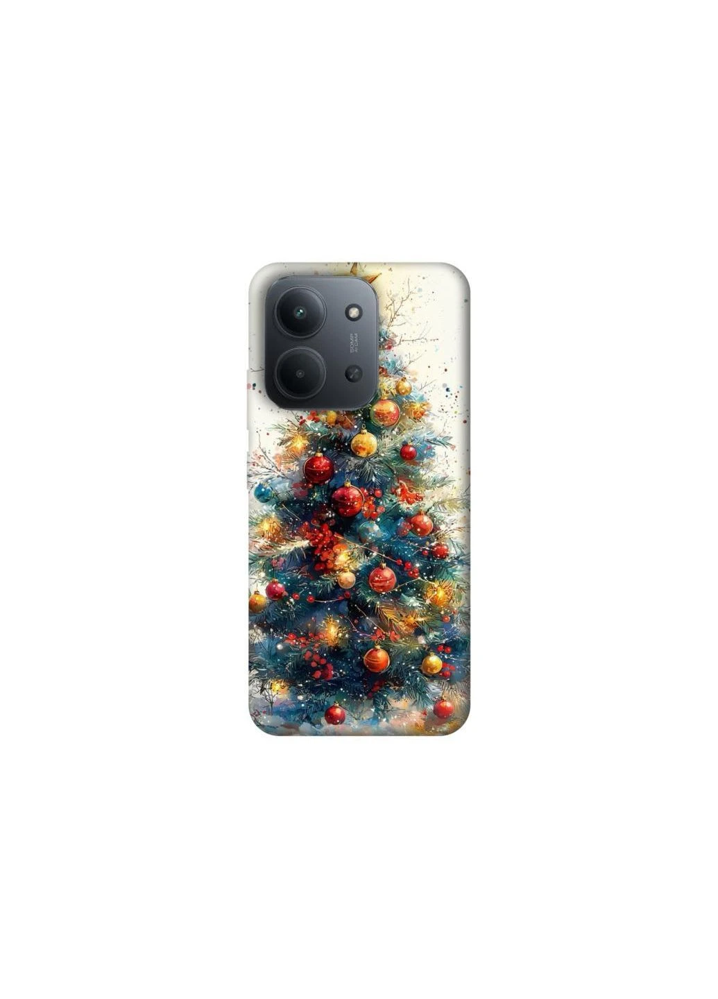 Чохол на Xiaomi Redmi 15C (EU) Новорічний v36 Frontalka (384658686)
