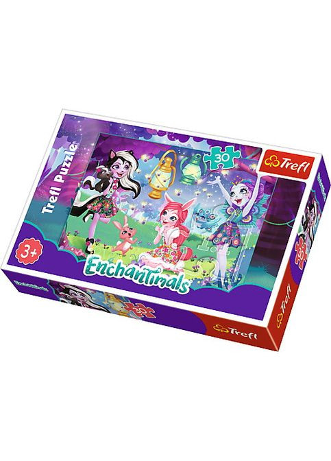 Пазлы Магический мир. Mattel Энчантималс (30 эл.) 18236 ( ) Trefl (328944952)
