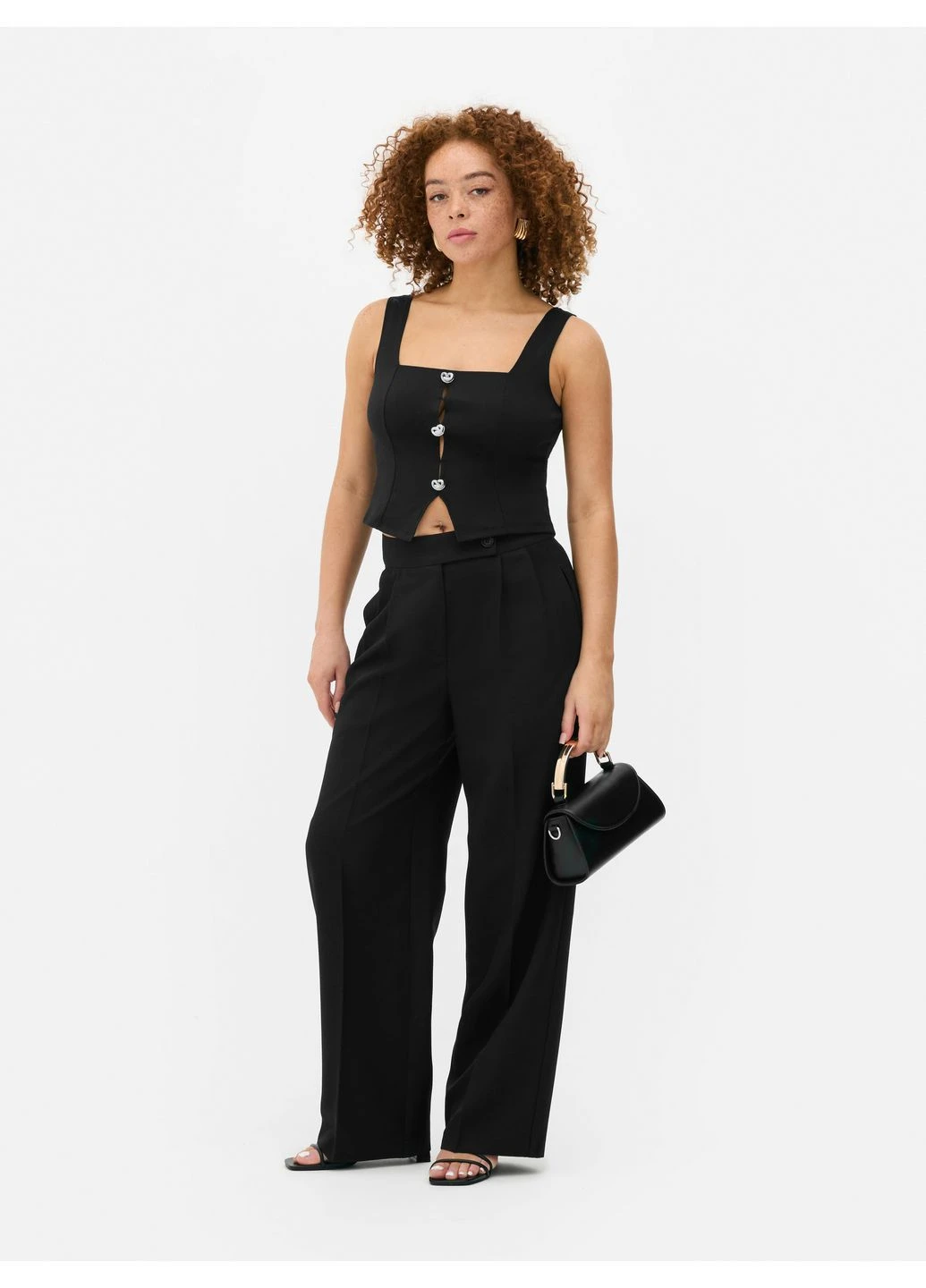 Топ лето,черный, Primark (397563096)