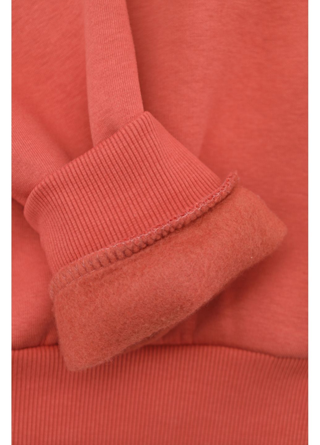 Yuki свитшот для мальчика цвет терракотовый цб-00284519 коричневый футер