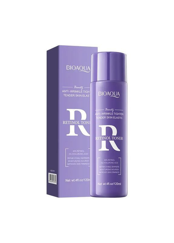 Антивозрастной тонер с ретинолом Retinol Toner R, 120 мл Bioaqua (362588609)