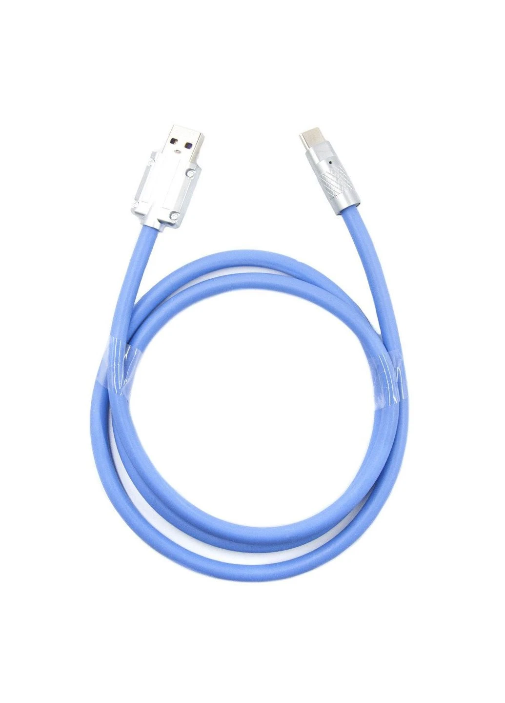 Дата кабель (ek19481) DENGOS USB 2.0 AM to USB-C 1.0m blue (391782007)