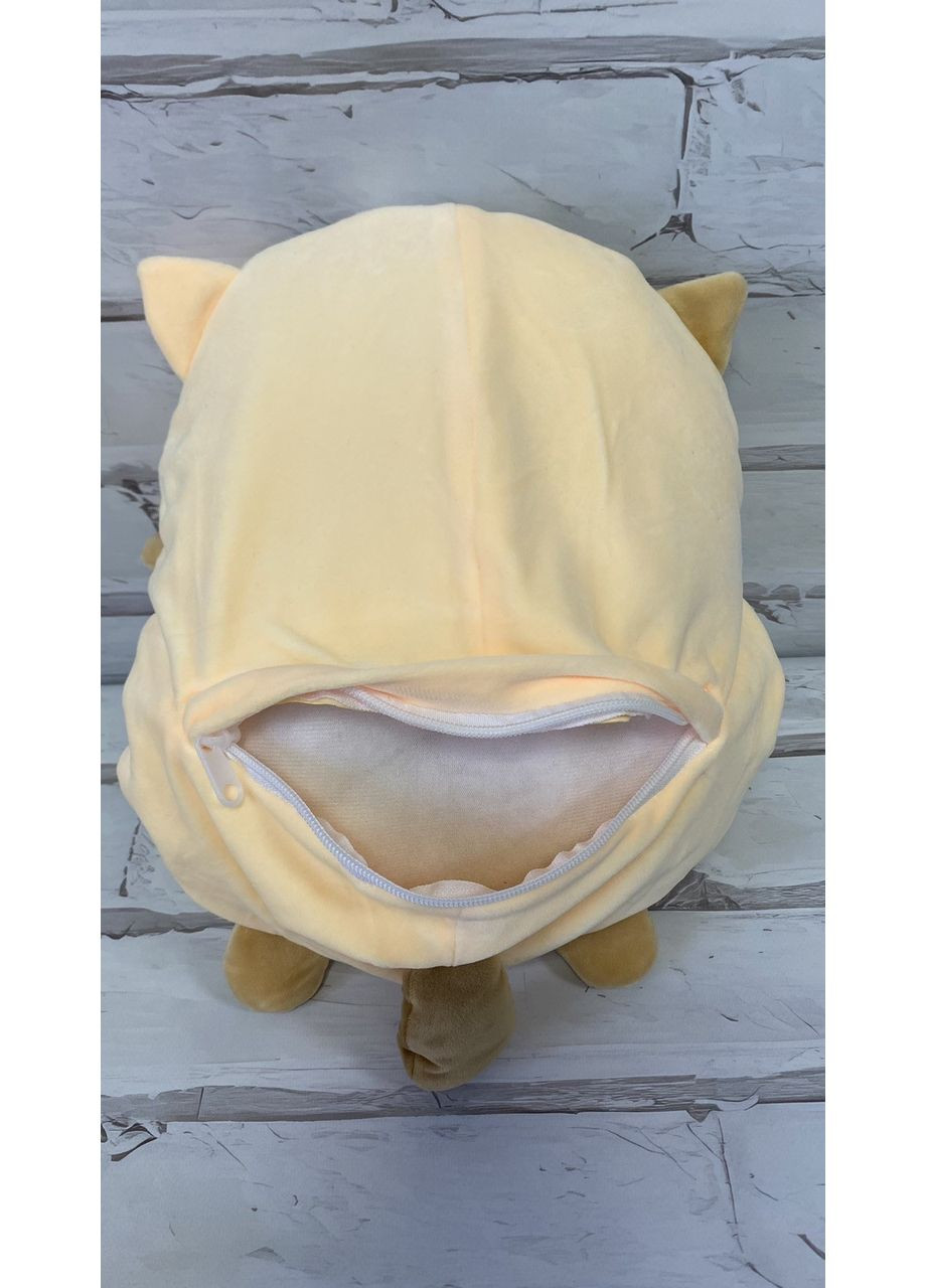 Мягкое Котик: плед + подушка + игрушка No Brand (351506388)