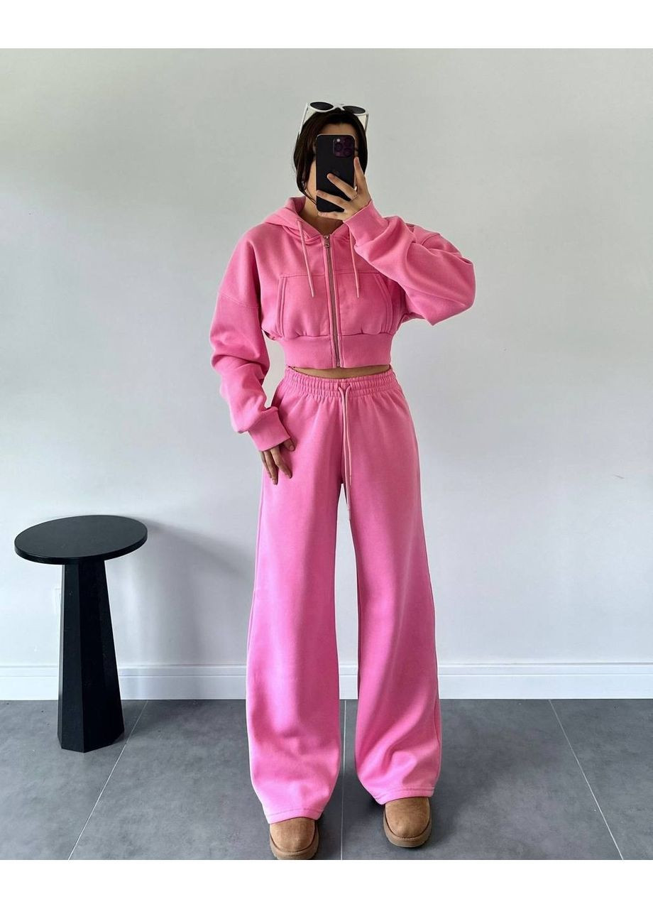 Жіночий спортивний костюм із худі та штанами No Brand (364961318)