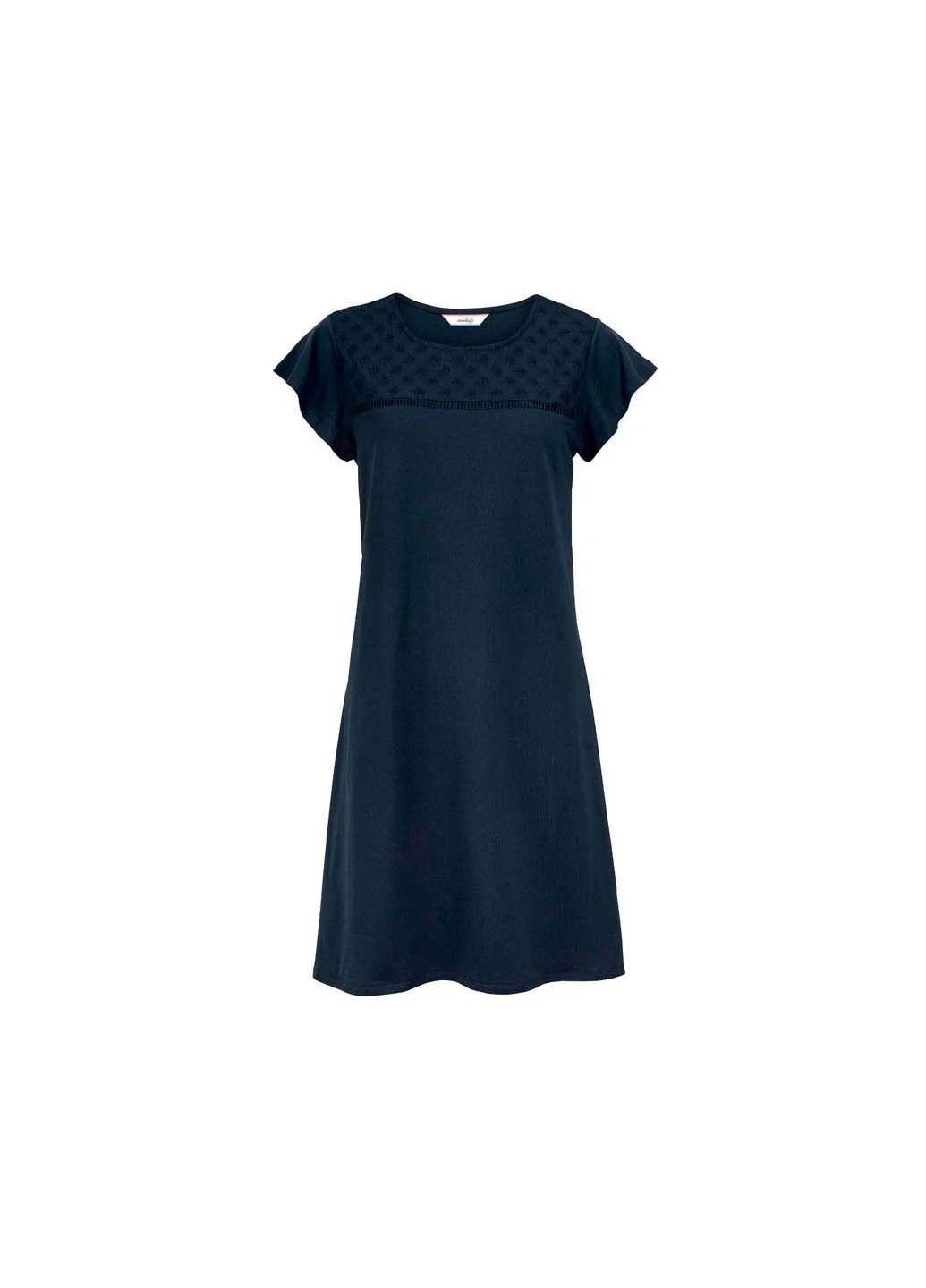 Темно-синее кэжуал платье Tchibo