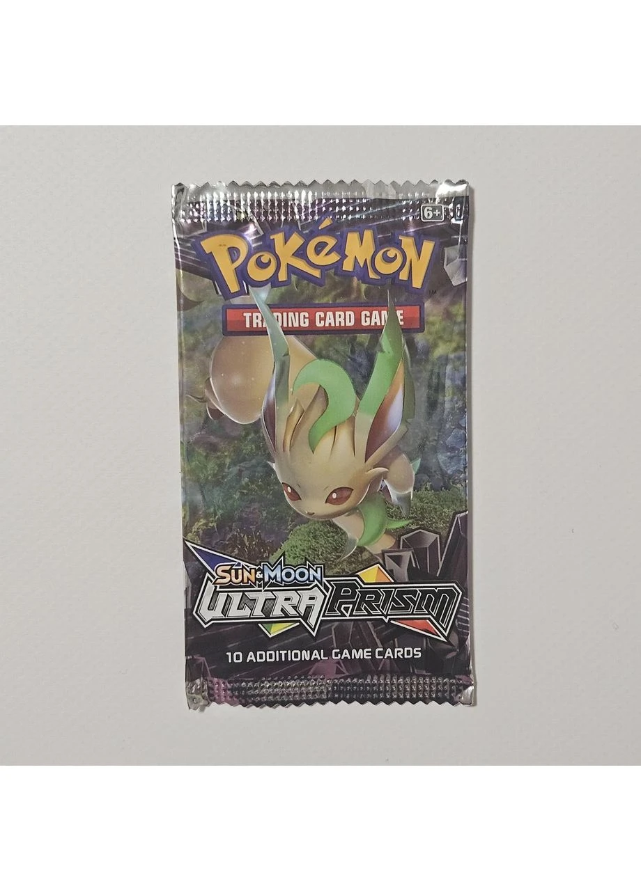 УЦІНКА! Бустер колекційних карток Pokémon TCG: Sun & Moon Ultra Prism (9 карток у бустері) Pokemon (389177739)