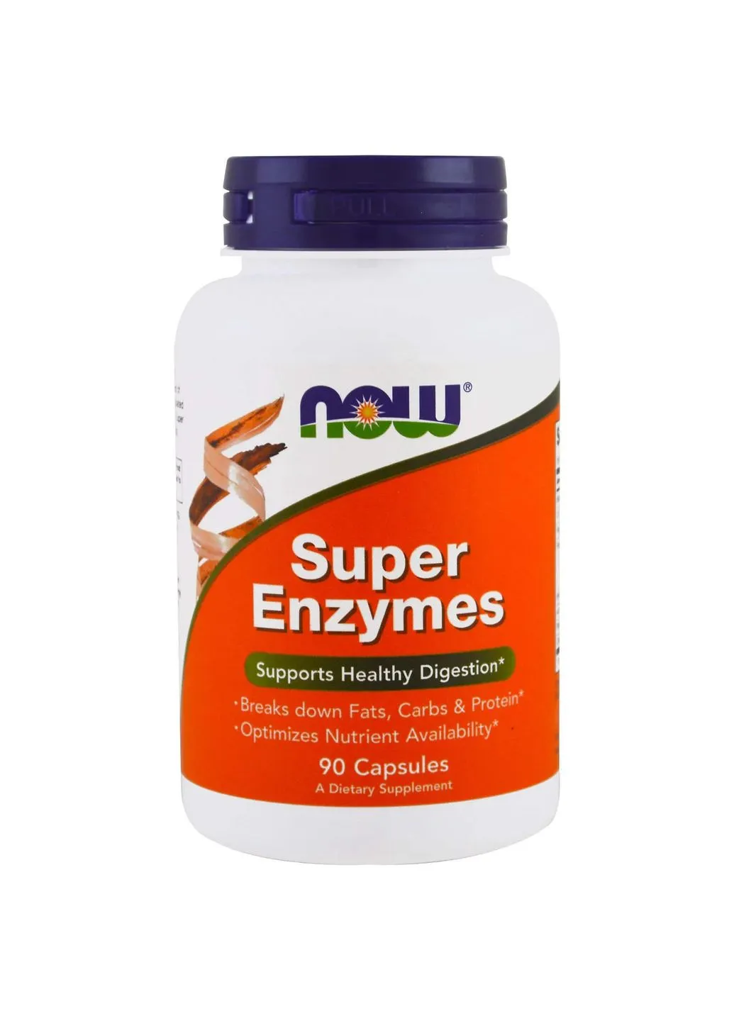 Поживні ферменти Now Foods Super Enzymes 90 капсул для загального оздоровлення No Brand (402071300)