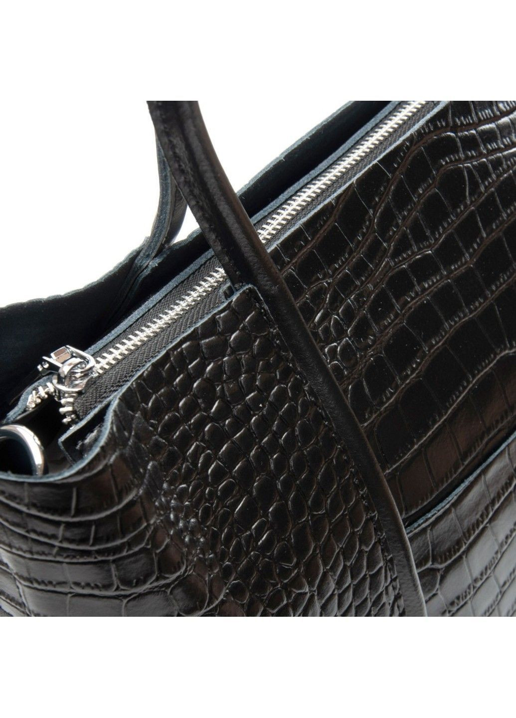 Жіноча шкіряна сумка 00109 black Alex Rai (366092216)