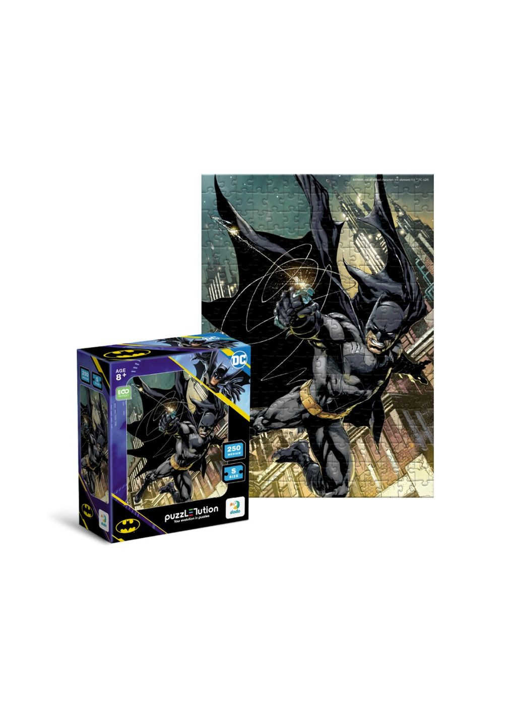 Пазл Medium-S Batman. Темний лицар 250 елементів Dodo (316644229)