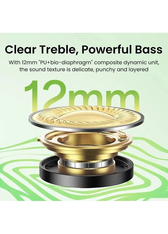 Гарнітура HiTune T3C Earbuds WS207 White (45110) Ugreen (370848990)