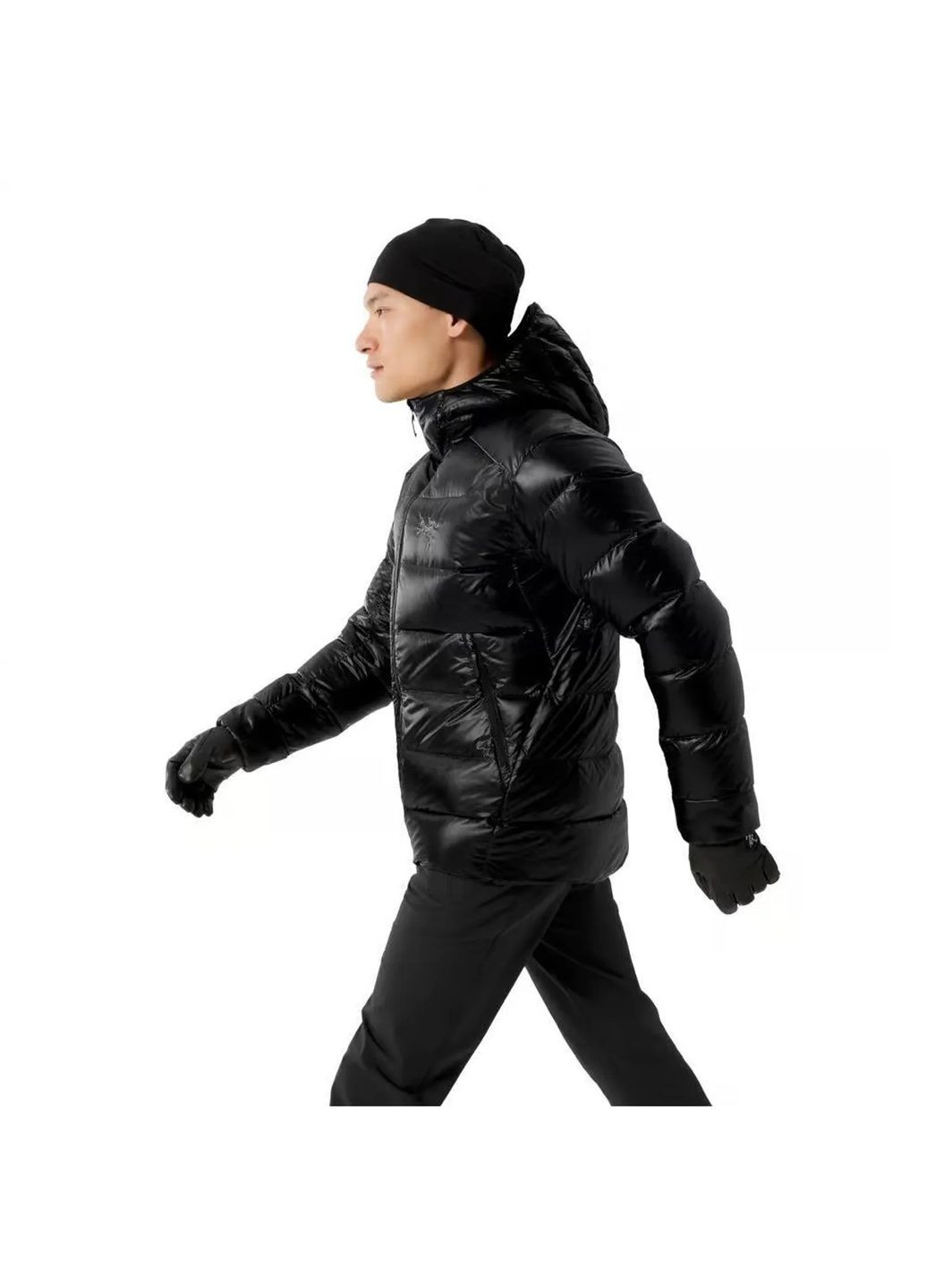 Черная мужской пуховик black x00000842902 Arc'teryx