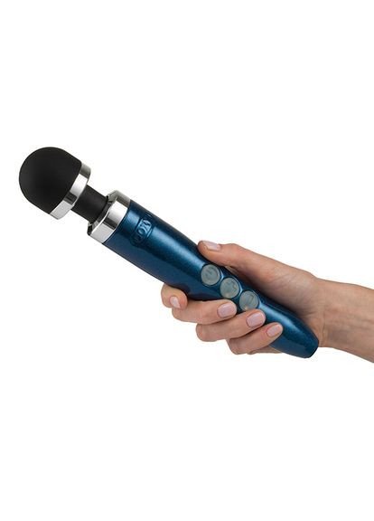 Масажермікрофон Die Cast 3R Wand Vibrator - синій Doxy (289868794)