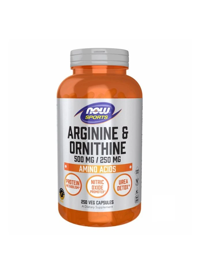 Arginine/Ornithine - 250 vcaps Now Foods (389498098)