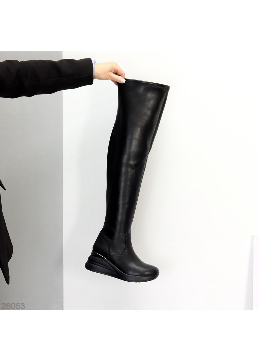 Черные осенние ботфорты "risto" Helen