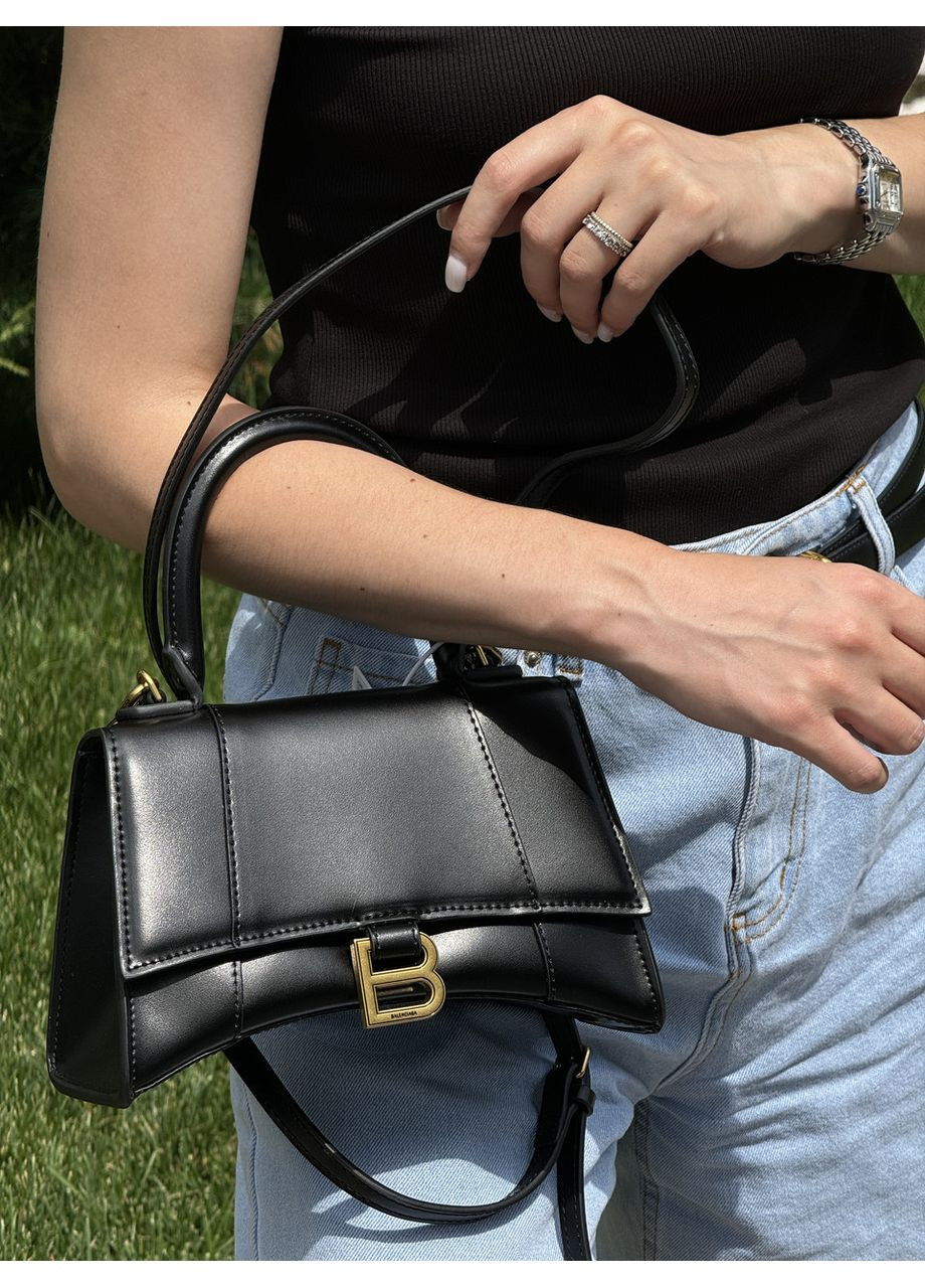 Сумка жіноча Hourglass New Black Gold No Brand (362488748)