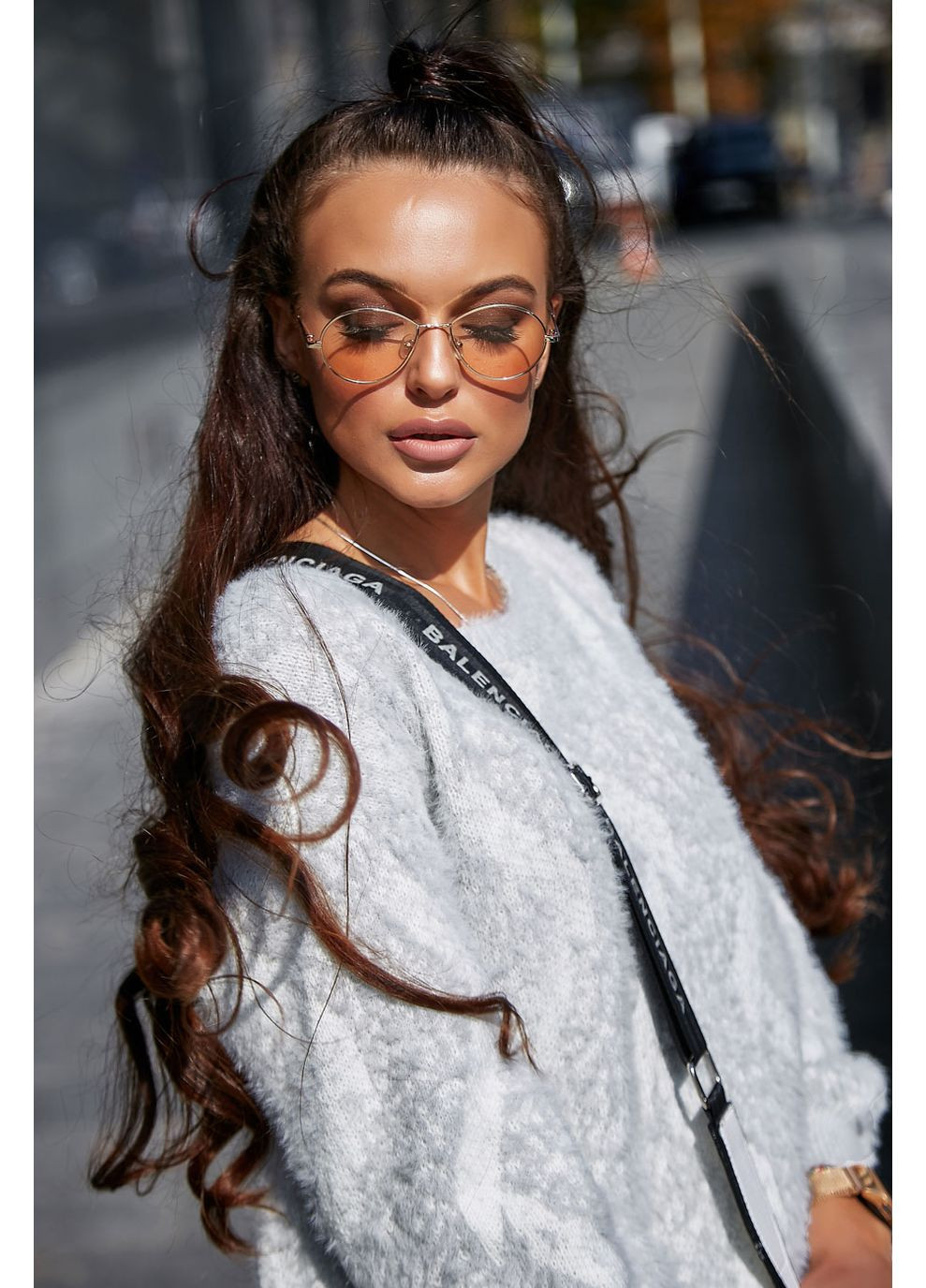 Сірий демісезонний джемпер 8939.3802 Seventeen