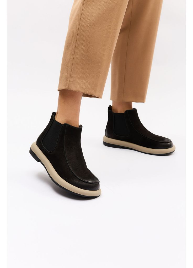 Осенние ботинки 205838 Lonza из натурального нубука