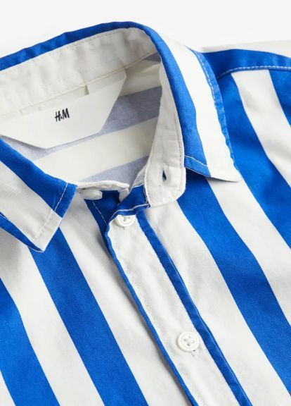 Цветная рубашка в полоску H&M