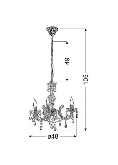 Люстра MARIA TERESA (33-94639) Candellux (361313528)