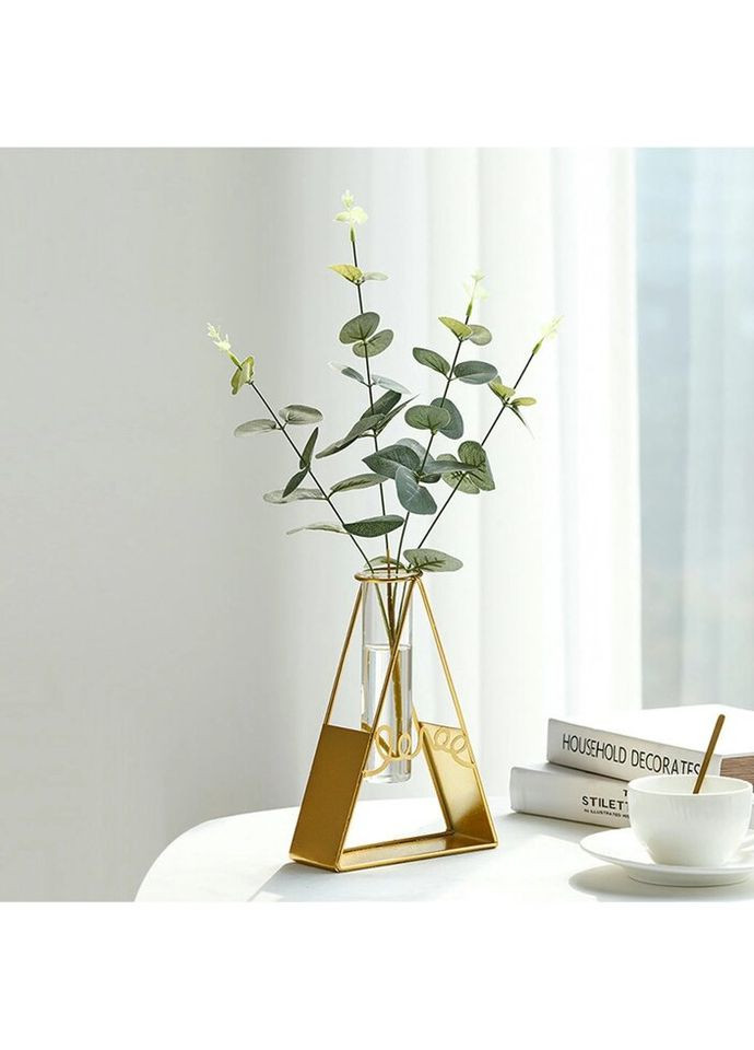 Ваза для цветов Треугольник 9528 20х15,5 см No Brand (335972445)