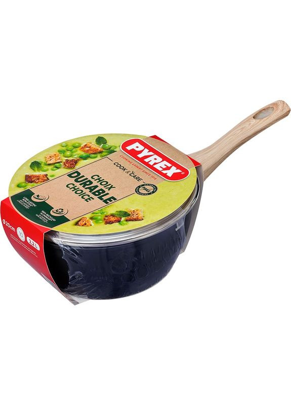 Ківш Cook&Care 2.2 л Black (CR20AP6/8044) Pyrex (351364507)