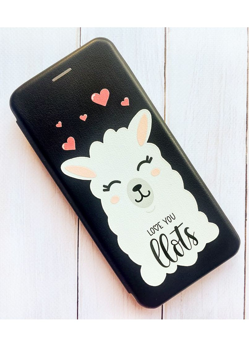 Чохол-книжка з малюнком для Samsung Galaxy A32 5G Чорний; Лама (принт 94) G-Case (359495097)