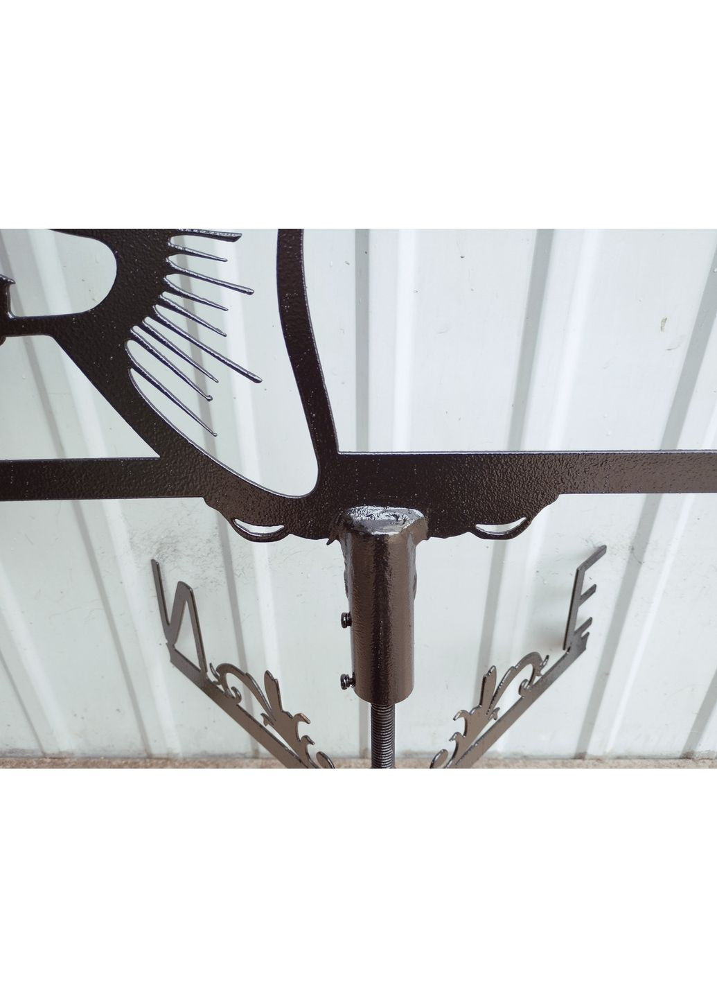 Флюгер на будинок Лосось, флюгер на дах з металу 3 мм. No Brand (368896674)