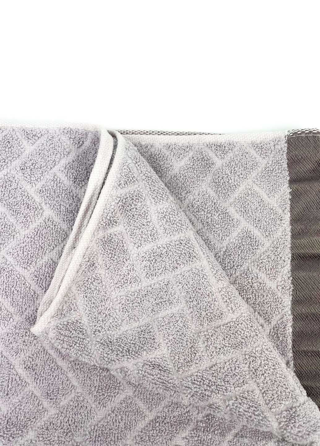 Homedec полотенце лицевое махровое 100х50 см абстрактный серо-бежевый производство - Турция