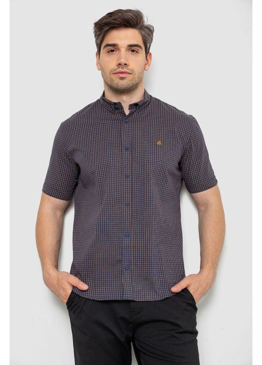 Темно-синяя рубашка Ager