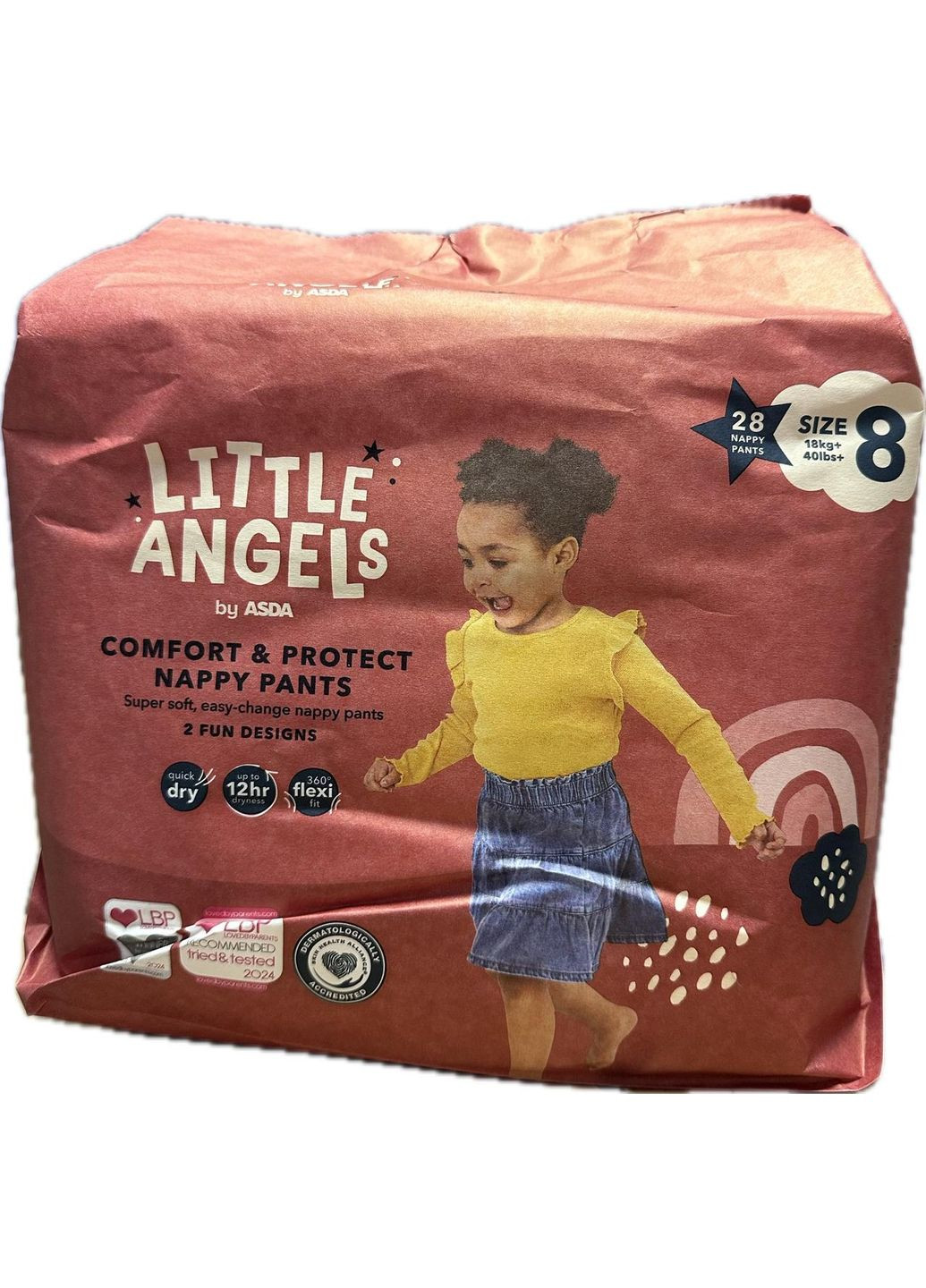 Підгузки-трусики Little angels розмір 8 (18 + кг) 28 шт Little Angel (370144099)